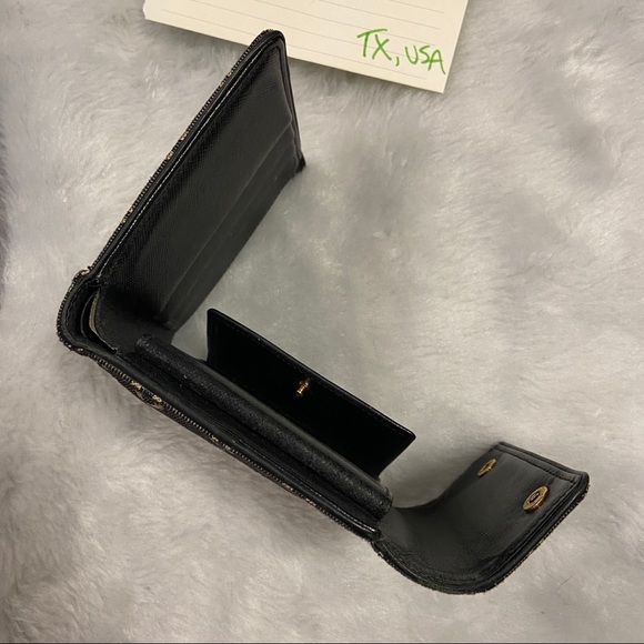 Y2K LOUIS VUITTON Mens Fabric Wallet Min Lin Used - Picture 8 of 10